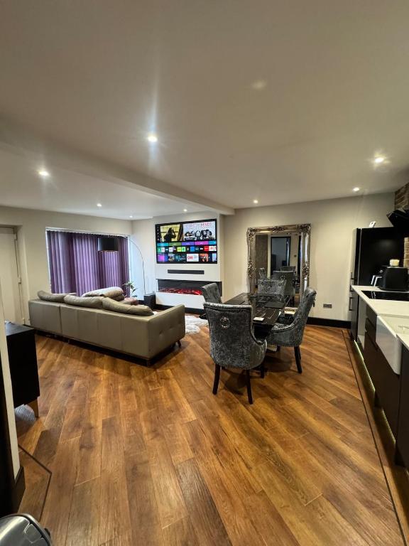 Kuchyň nebo kuchyňský kout v ubytování Cottage Retreat