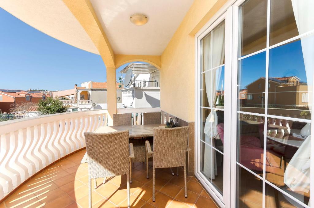 Balkón nebo terasa v ubytování Apartments Ani