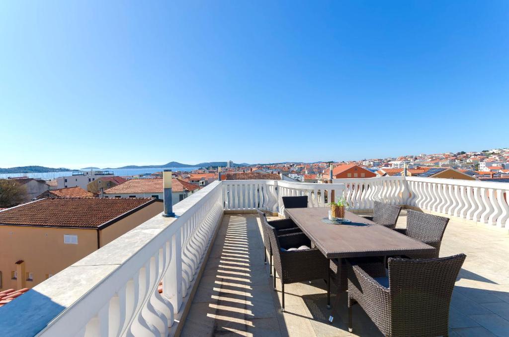 Balkón nebo terasa v ubytování Apartments Ani
