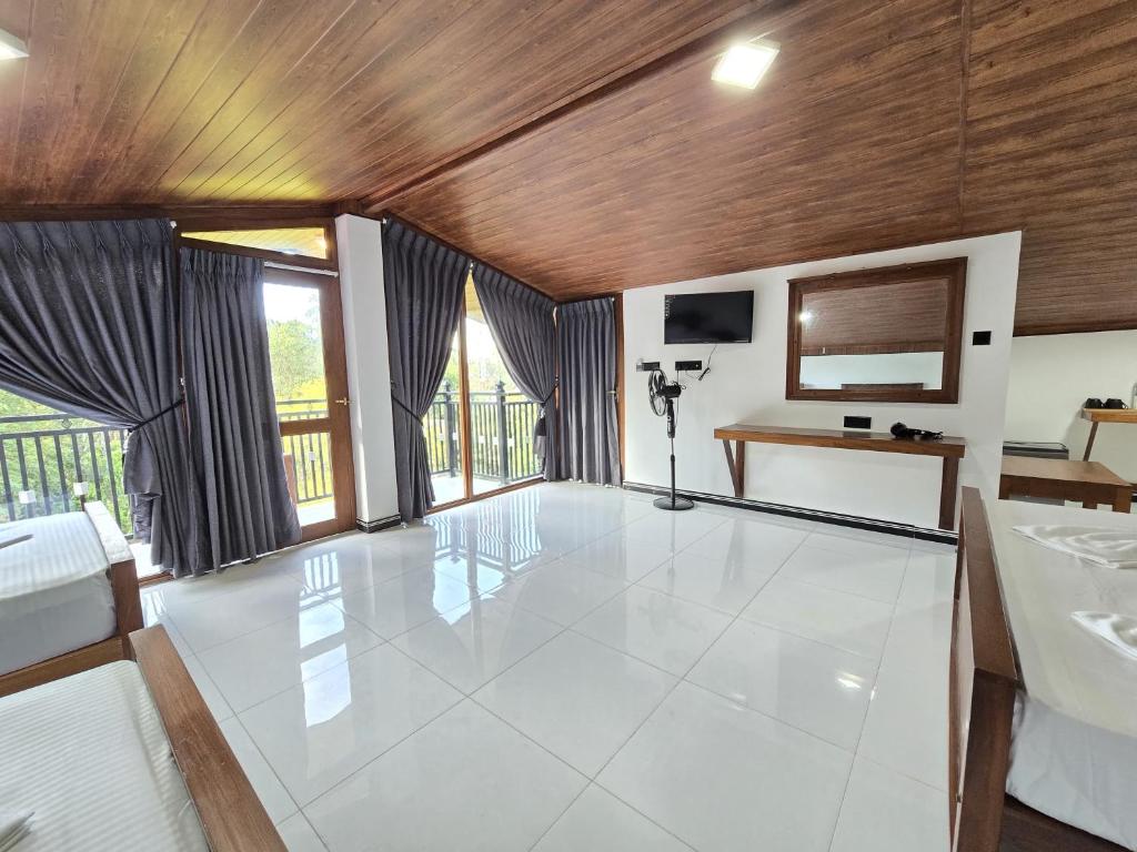Kuchyň nebo kuchyňský kout v ubytování Lion See Hotel - Sigiriya