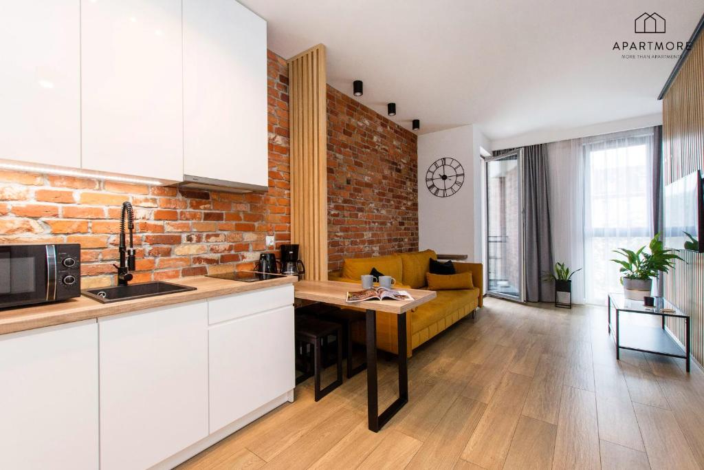 Kuchyň nebo kuchyňský kout v ubytování City Break Apartments by Apartmore