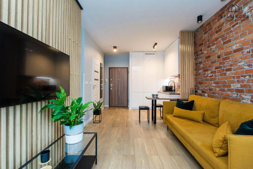 Posezení v ubytování City Break Apartments by Apartmore