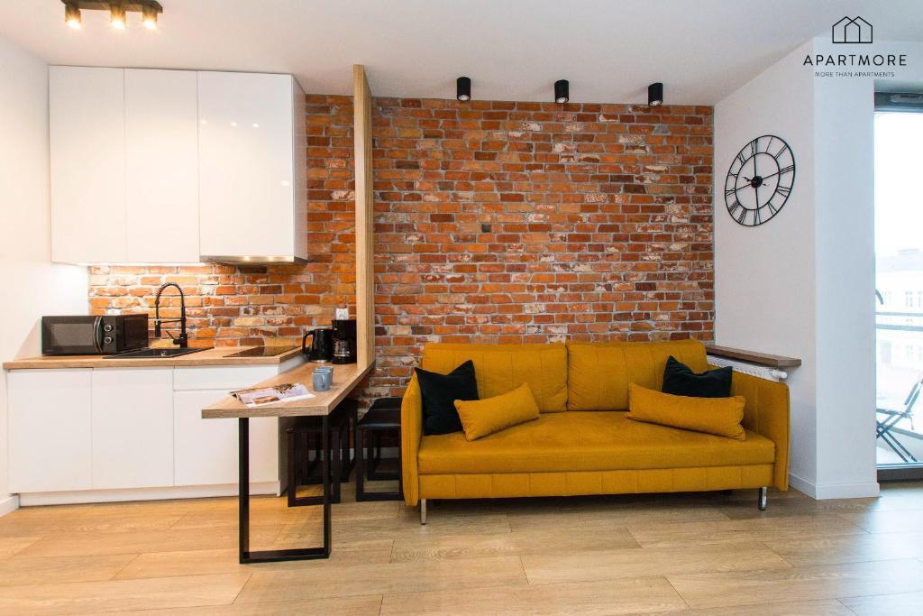 Posezení v ubytování City Break Apartments by Apartmore