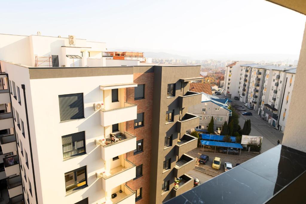 Balkón nebo terasa v ubytování Premium L&L Apartments Modern Designer Stay with Spa Vibe