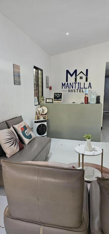 Posezení v ubytování Mantilla Hostel