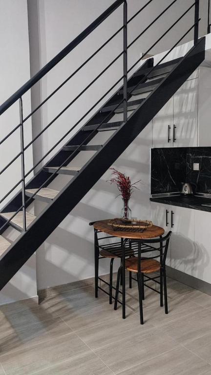 Kuchyňa alebo kuchynka v ubytovaní SKG Loft