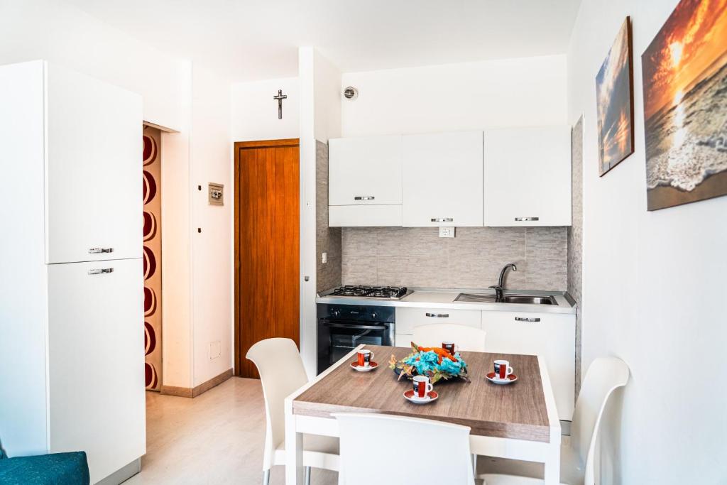 Kuchyň nebo kuchyňský kout v ubytování Condominio Sequoia