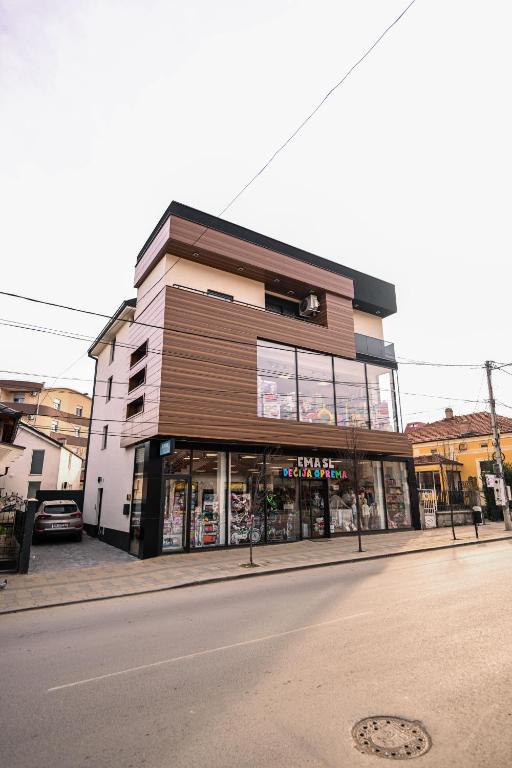 Budova, kde se apartmán nachází
