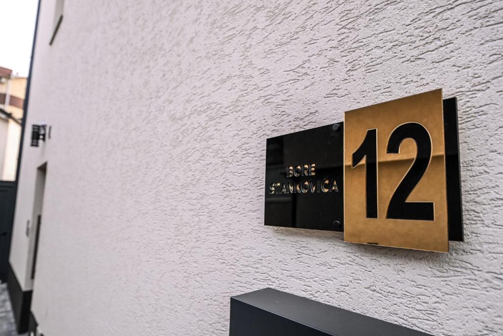 Certifikát, hodnocení, plakát nebo jiný dokument vystavený v ubytování Apartmani EMA SL