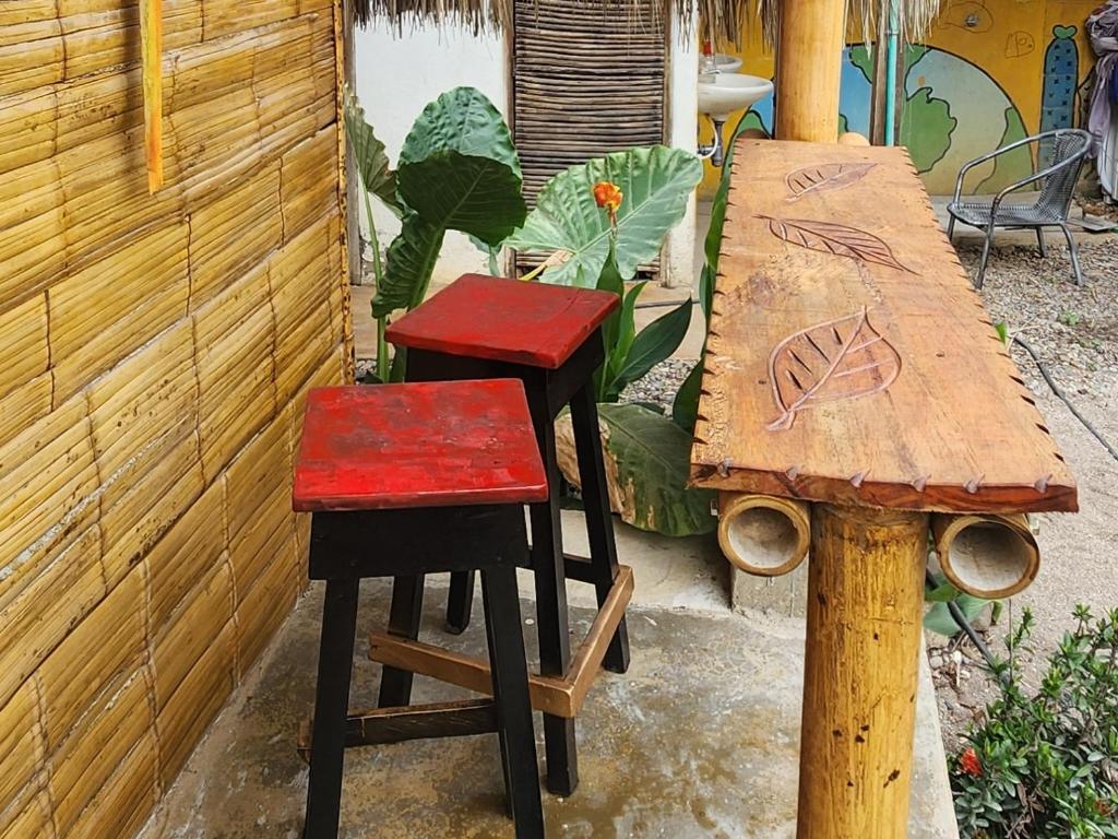 Fotografie z fotogalerie ubytování Hostal & Dormitorio Buena Onda v destinaci Palomino