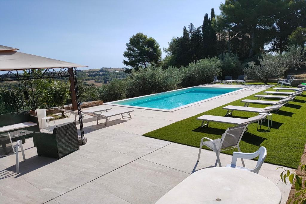 Πισίνα στο ή κοντά στο Villa Poggio Bettino by MMega