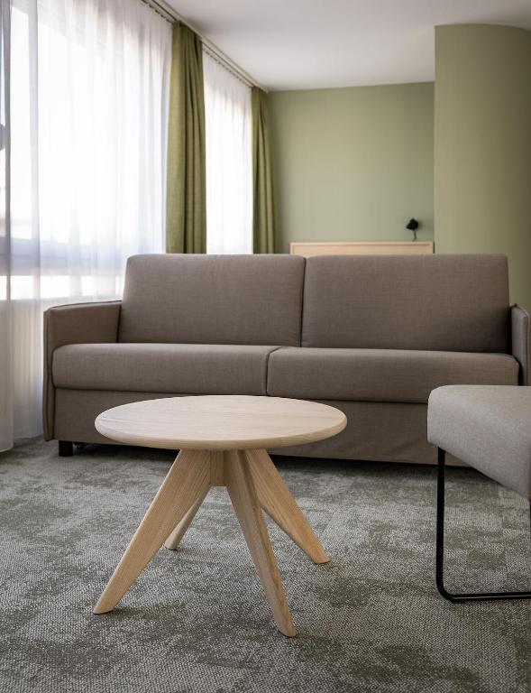 Posezení v ubytování flexymotel Buchs