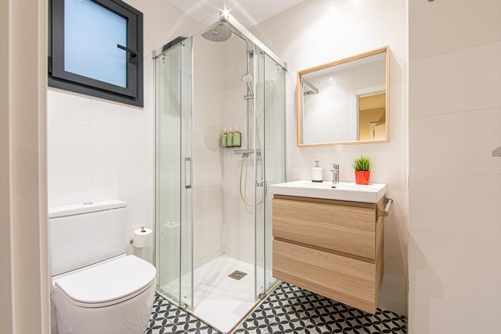 Kúpeľňa v ubytovaní Barcelona Touch Apartments - Campalans