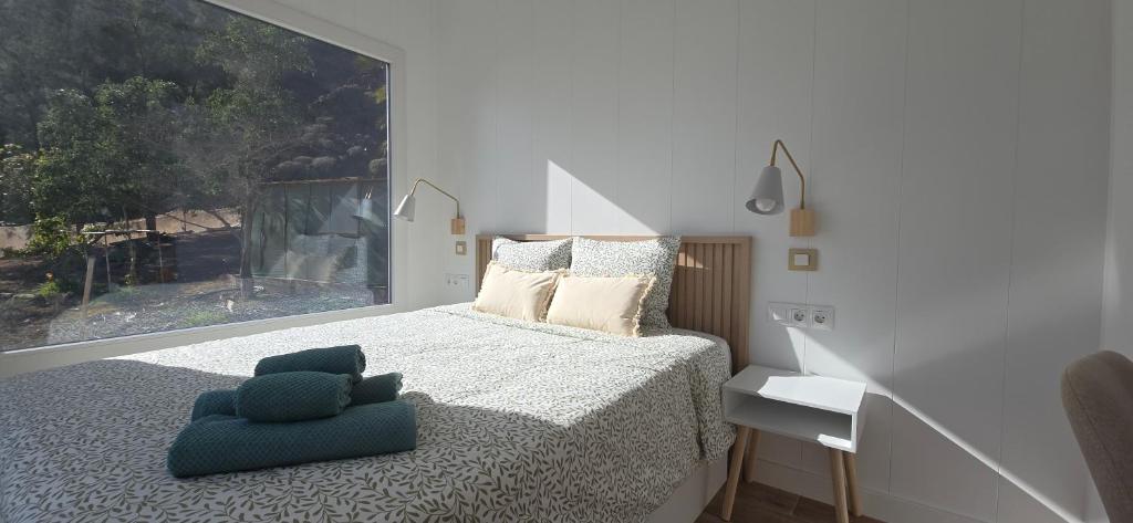 Cama o camas de una habitación en Blue Ocean Camp - Tasartico