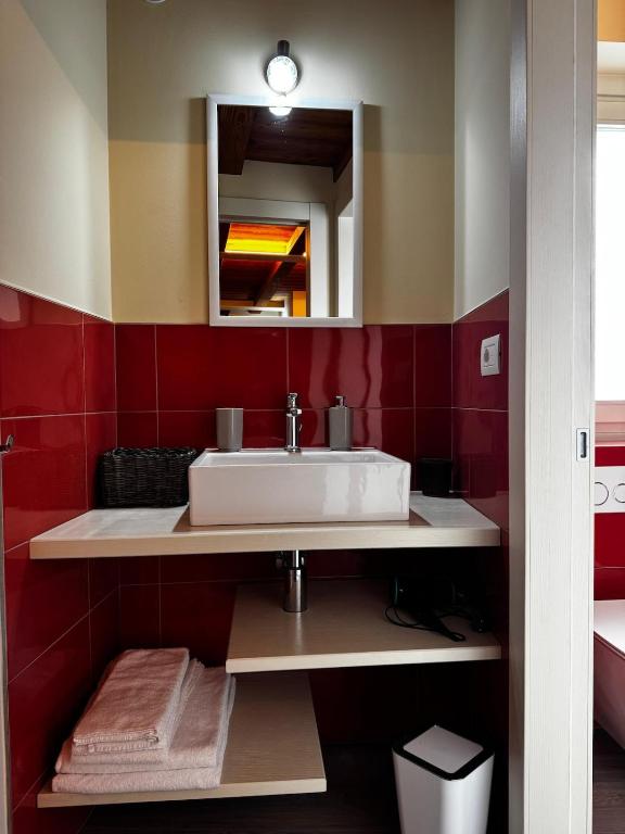 A bathroom at Maison Palmira