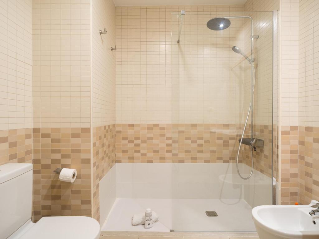 A bathroom at Remote workers house By CanariasGetaway