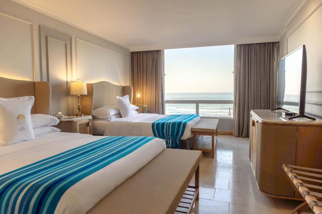 Postel nebo postele na pokoji v ubytování Hotel Caribe by Faranda Grand, a member of Radisson Individuals
