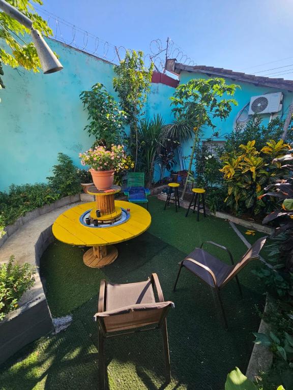 Zahrada ubytování Casa 25 hostal santa ana