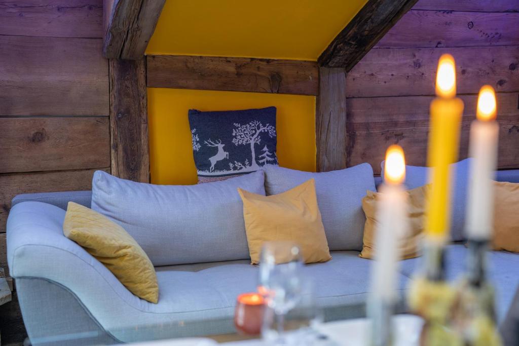 Posezení v ubytování Chalet Schtuba
