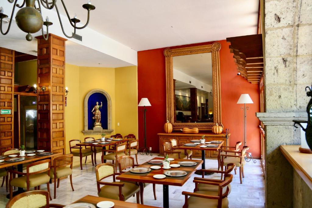 Posezení v ubytování Hotel de Mendoza