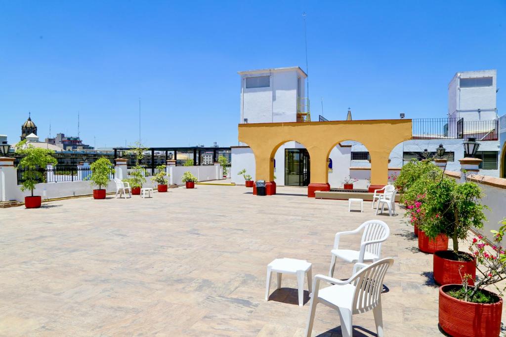Budova, kde se hotel nachází