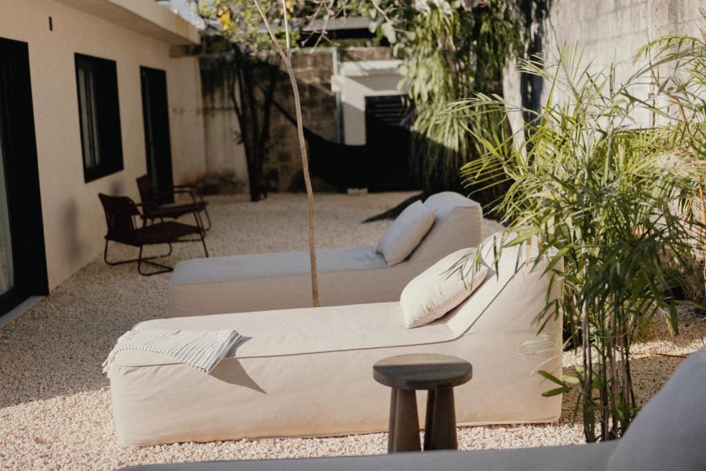 Posezení v ubytování Ixum, Casa Hotel Boutique