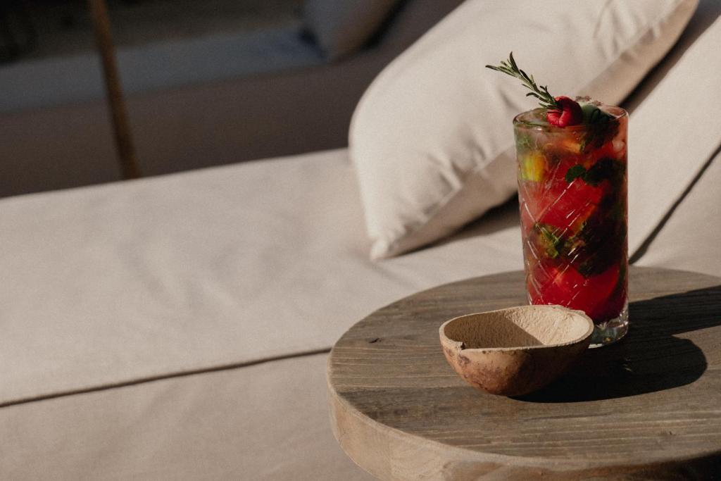Nápoje v ubytování Ixum, Casa Hotel Boutique