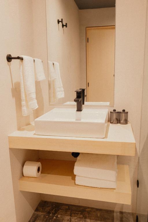 Koupelna v ubytování Ixum, Casa Hotel Boutique