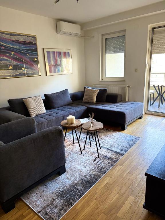 Zona d'estar a Downtown Apartment