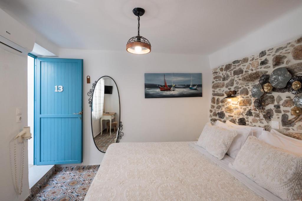 Postel nebo postele na pokoji v ubytování Burgos Barrio Naxos