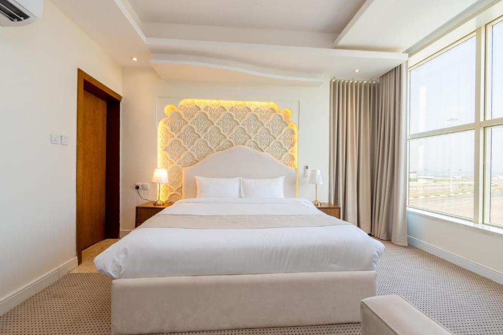 Postel nebo postele na pokoji v ubytování فندق أفين- Avene Hotel
