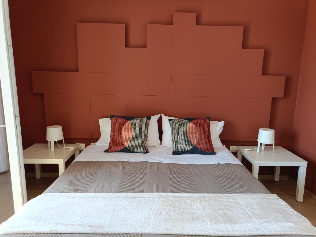Postel nebo postele na pokoji v ubytování B&B Sbarco dei 1000