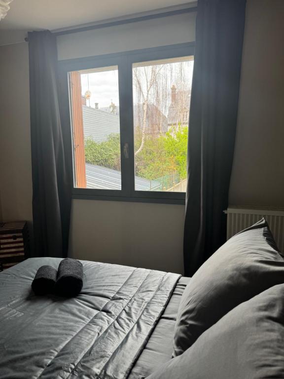 Posteľ alebo postele v izbe v ubytovaní Appartement PLACE MORNY, HYPER CENTRE !