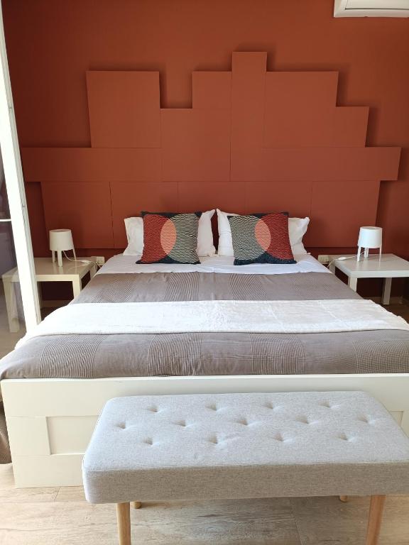 Postel nebo postele na pokoji v ubytování B&B Sbarco dei 1000