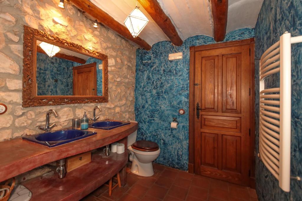 Kúpeľňa v ubytovaní Ca la petita den chinascas
