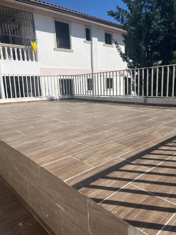 Balkón nebo terasa v ubytování Cruce Caribeña