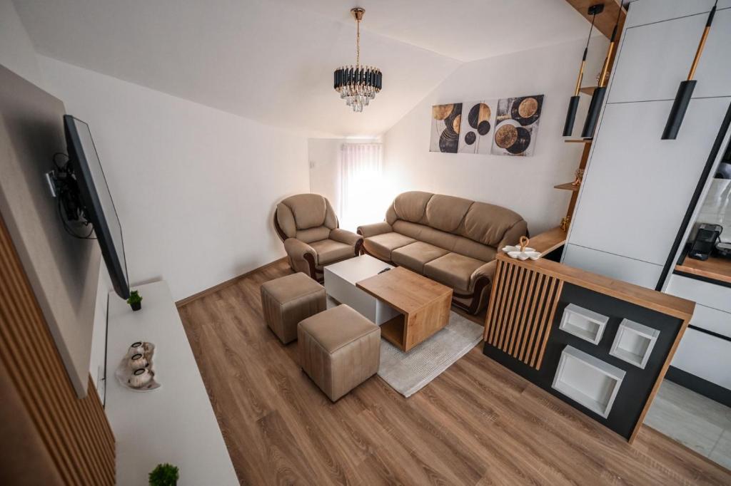 Posezení v ubytování Apartmani EMA SL