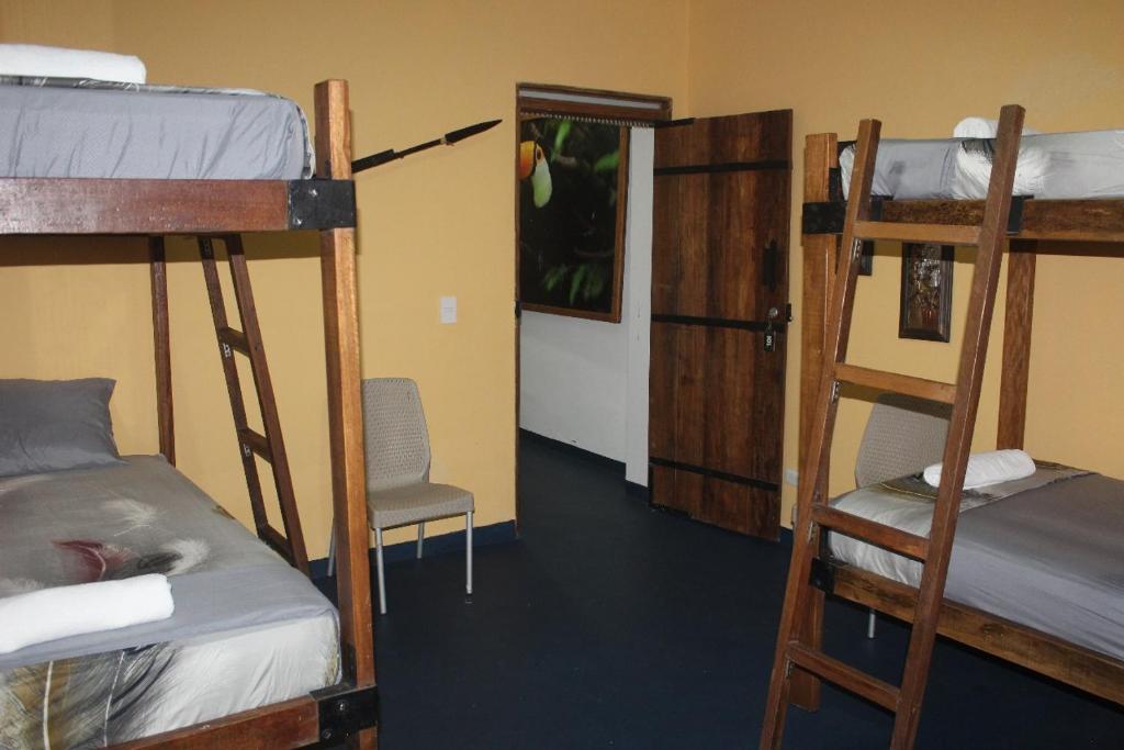 Postel nebo postele na pokoji v ubytování Hotel Gavas Amazonas