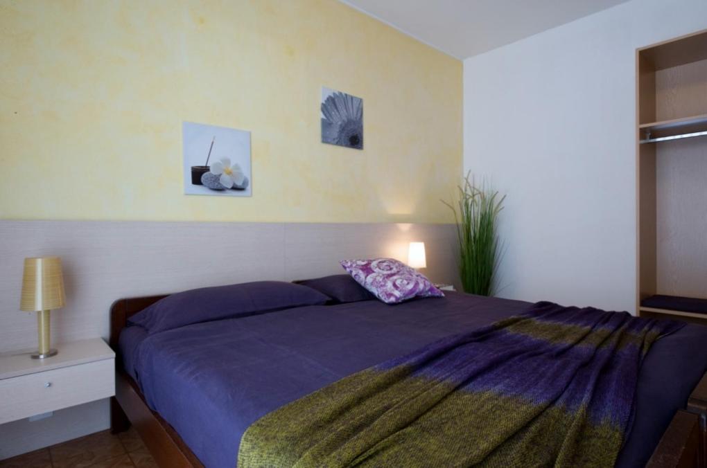 Postel nebo postele na pokoji v ubytování Hotel Morobbia