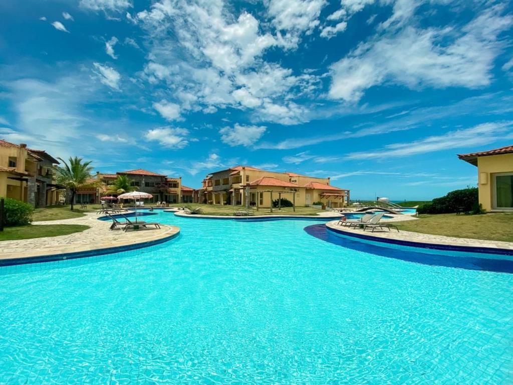 Bazén v ubytování Búzios Beach Resort Praia de Tucuns B03 Ap 103 e 203 nebo v jeho okolí