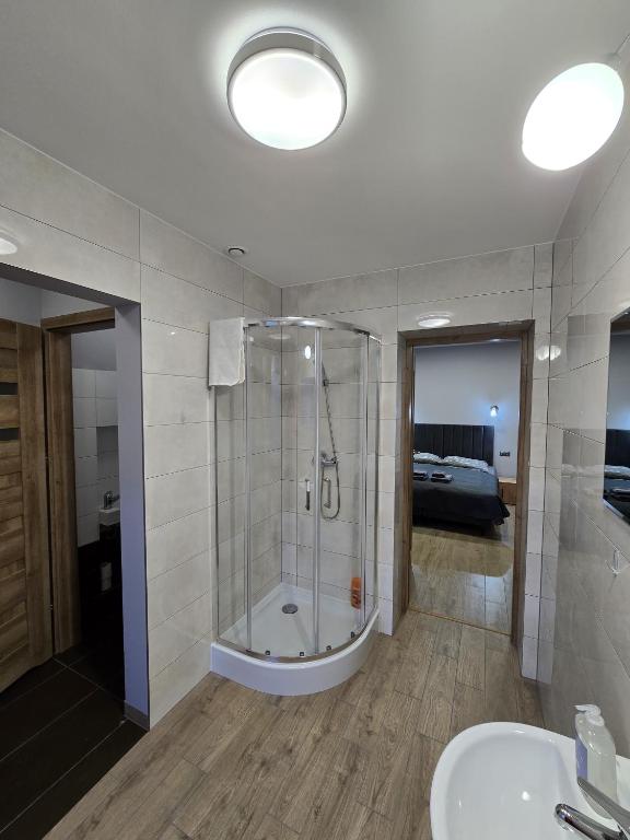 Kúpeľňa v ubytovaní Apartamenty Pokoje DreamZone