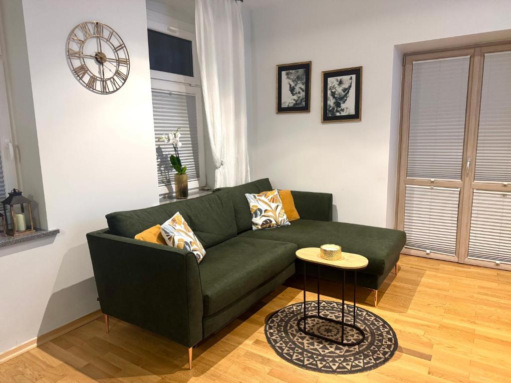 Posezení v ubytování Apartament SUDETY