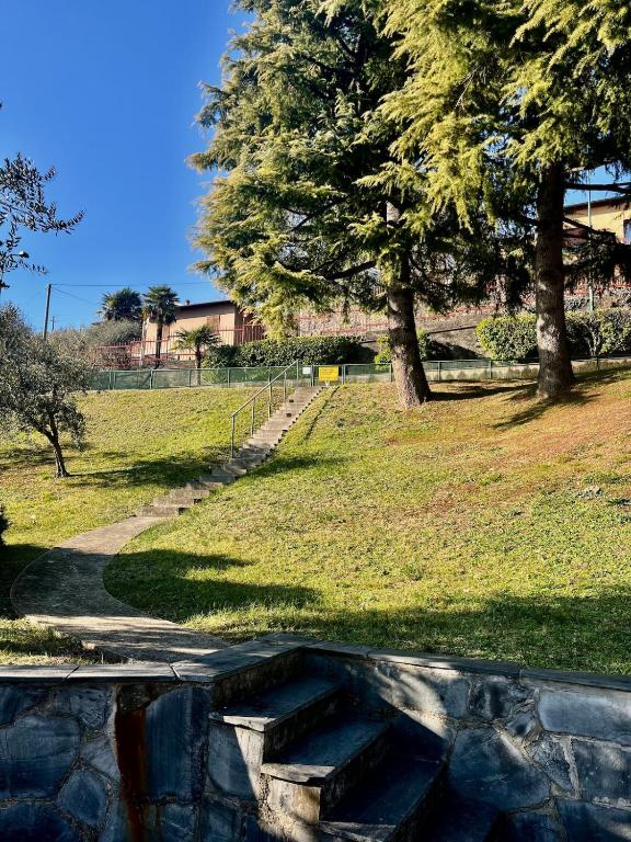 Zahrada ubytování Appartamento sul Lago con Terrazza Panoramica