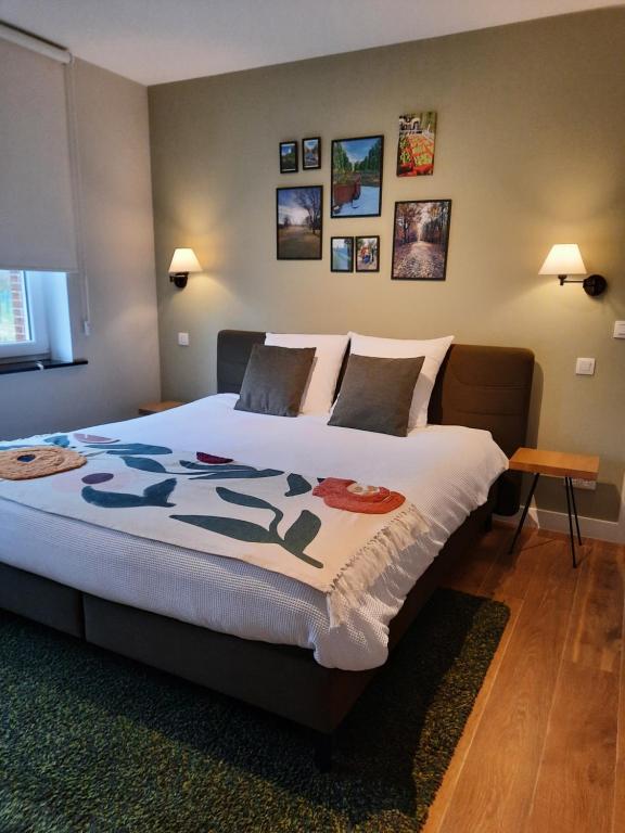 Postel nebo postele na pokoji v ubytování B&B Gellick
