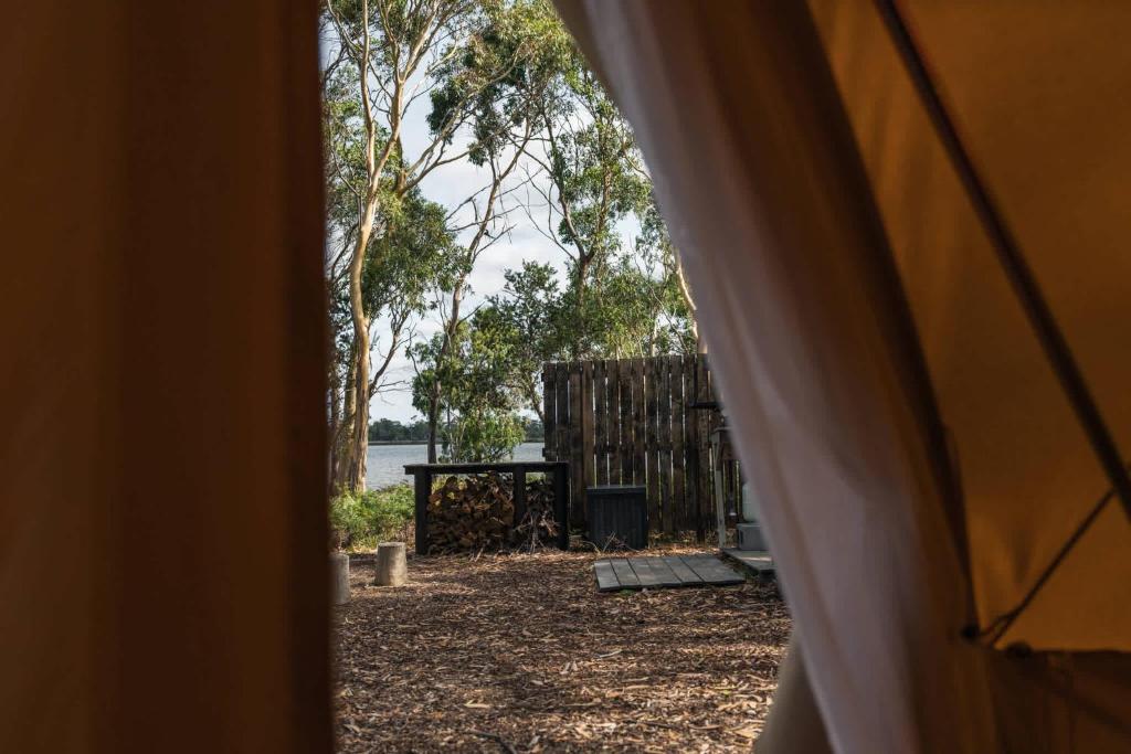 Zahrada ubytování Numie - Freycinet Peninsula - Glamping - Heated - Waterfront