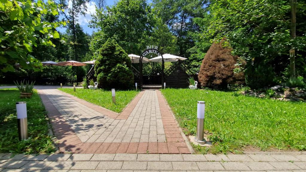 Zahrada ubytování Schwanen-Resort