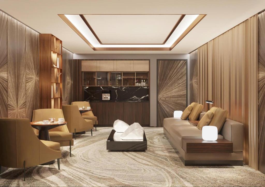 Posezení v ubytování Aurora Oriental Hotel
