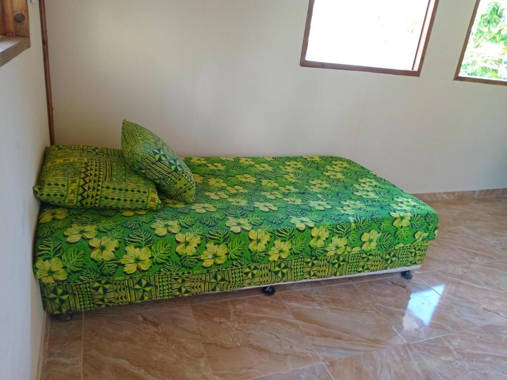 Postel nebo postele na pokoji v ubytování Chez HEIREVA