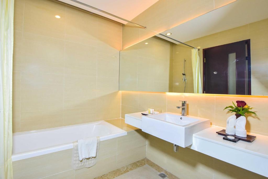 Koupelna v ubytování Dara Airport Hotel