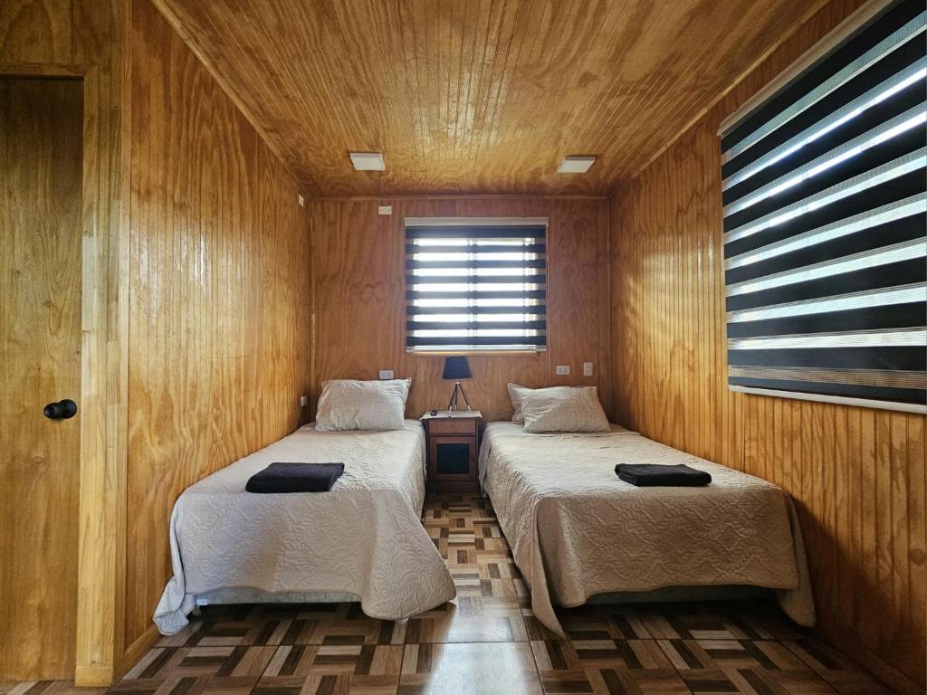 Postel nebo postele na pokoji v ubytování Te Ra a Travel Suit Doble Single
